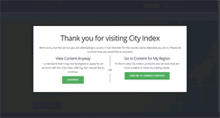 Desktop Screenshot of cityindex.com.au