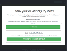 Tablet Screenshot of cityindex.com.au